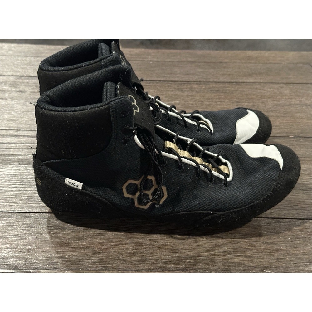 Rudis Colt 2.0 Wrestling Shoes Mens Size 14 Black White Lightweight Preformance